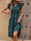 Isabella | Floral Midi Dress