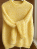 CAMILL | MOHAIR BLEND FALL SWEATER