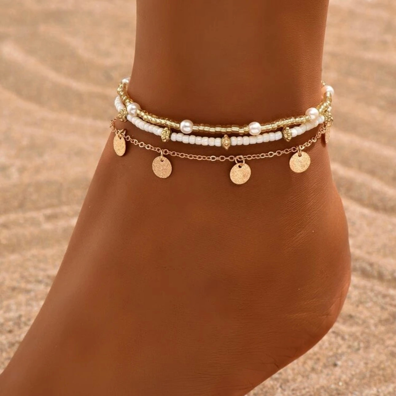 Marley Beaded Anklet