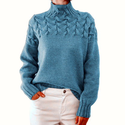 CHARLENE | COMFY TURTLENECK SWEATER