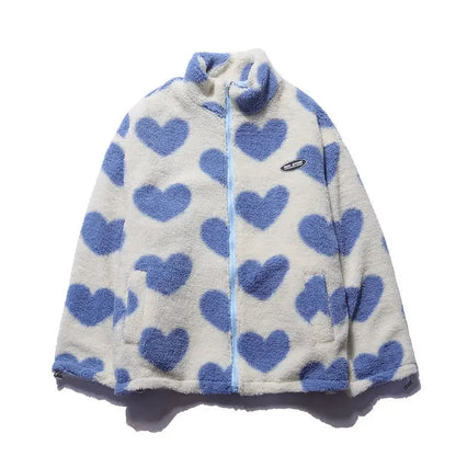 Camila | Reversible jacket with hearts