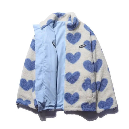 Camila | Reversible jacket with hearts