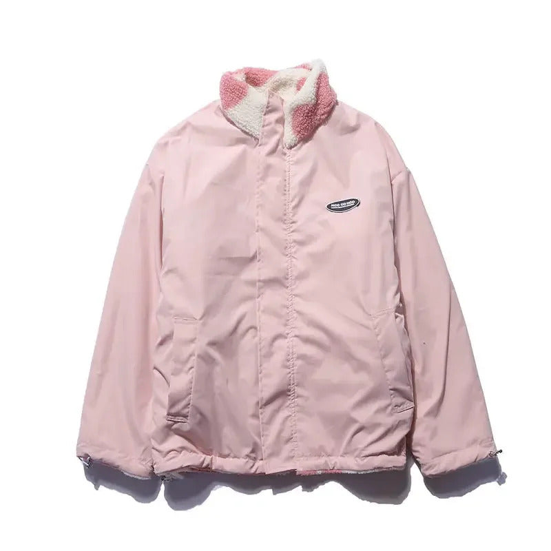 Camila | Reversible jacket with hearts