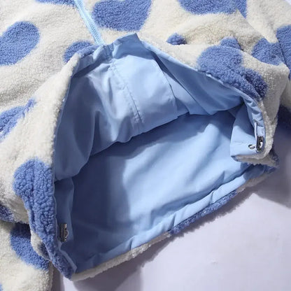 Camila | Reversible jacket with hearts