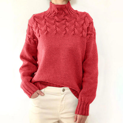 CHARLENE | COMFY TURTLENECK SWEATER