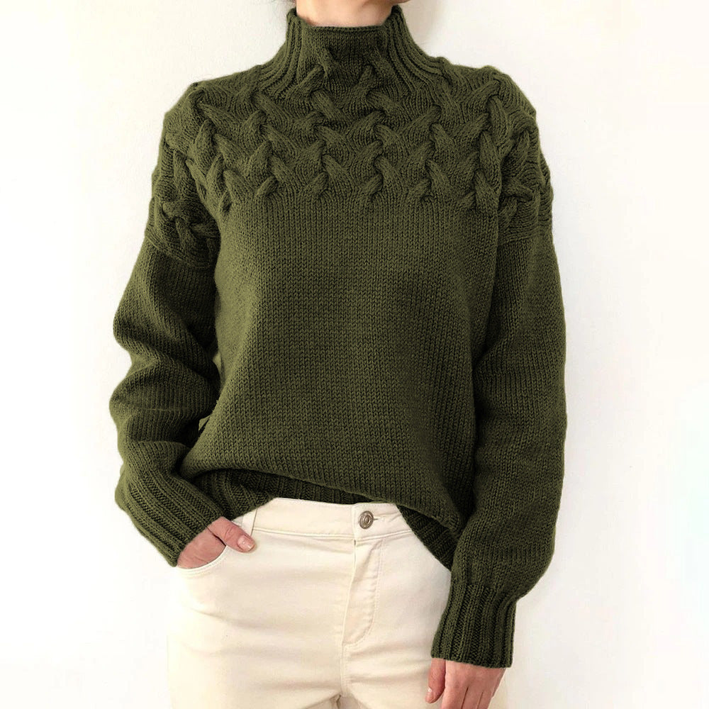 CHARLENE | COMFY TURTLENECK SWEATER