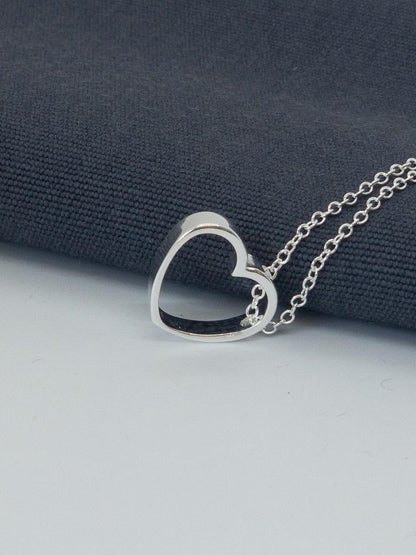 Hollow Heart Necklace