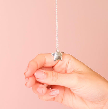 Sterling Silver Single Star Necklace